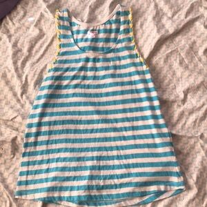 Striped Sleeveless Kids Top